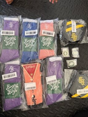 Bogey Boys by Macklemore Golf Flag Ball Markers Double Sided Magnetic Socks Lot